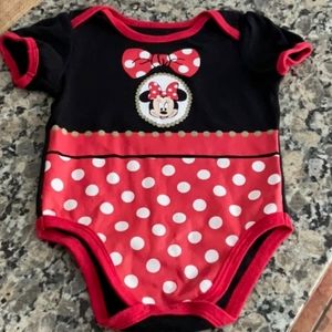 Disney Baby Minnie Mouse Onesie 3-6 Months